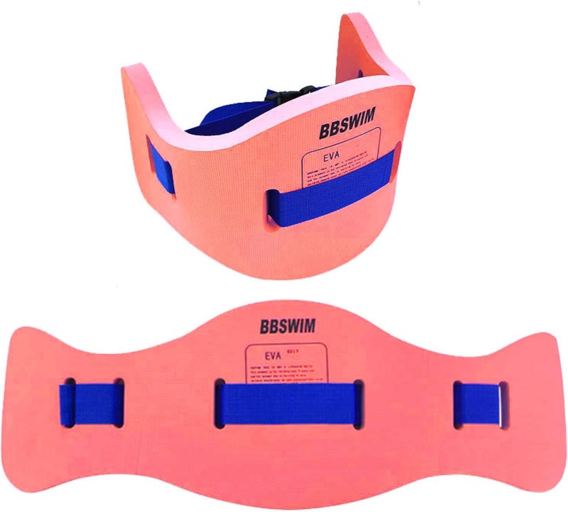 OUPDUGOU EVA Swimming Floatation Exercise Belt, Adjustable Swim Training Equipment Belt Outdoor Swim Training Tools for Adult and Kids - Image 1